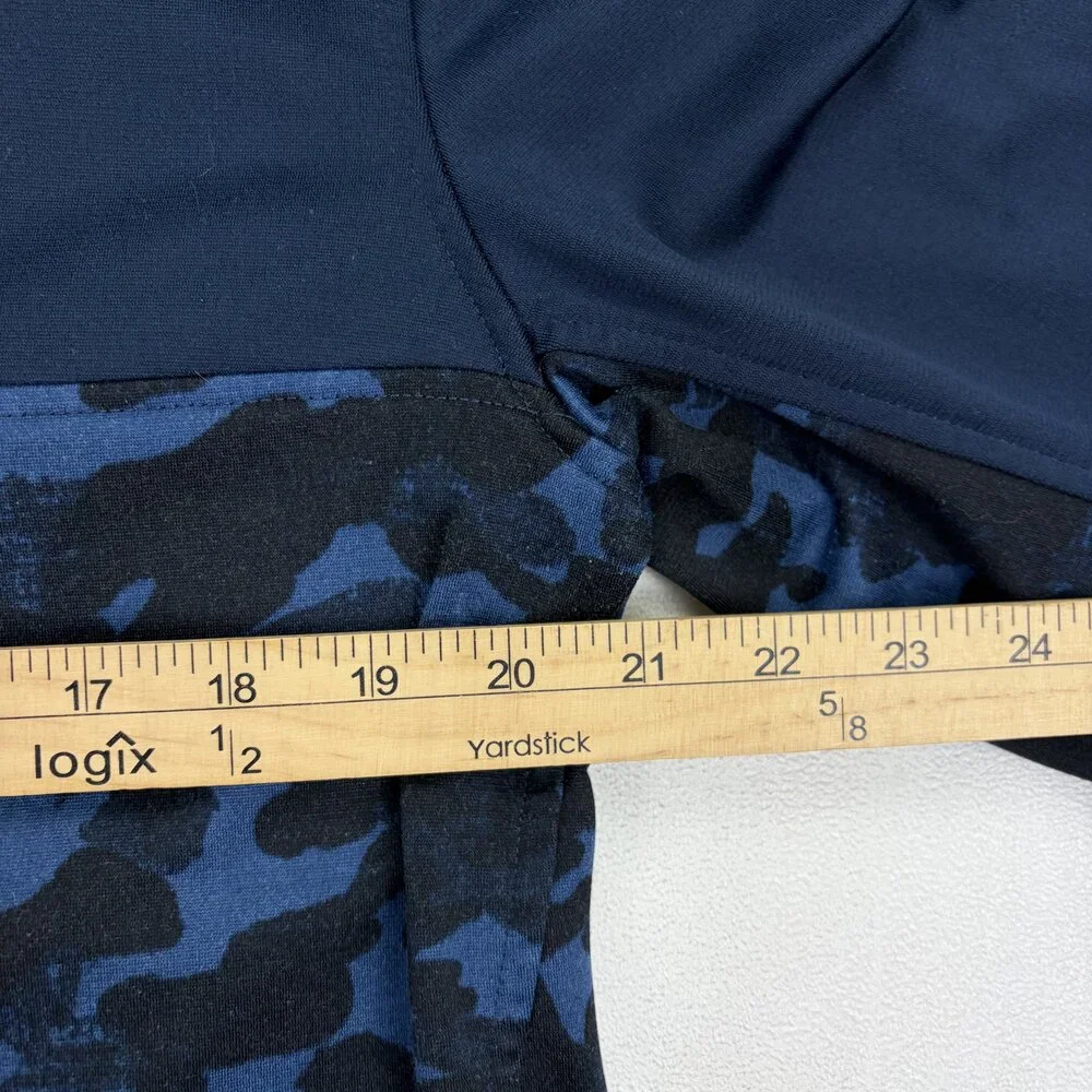 The North Face‎ Men's M Lightweight Half-Zip Shirt Jacket Navy Camo